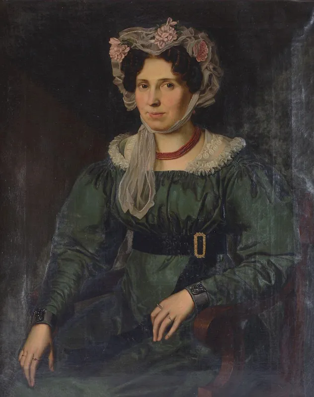 Portrait de Marie-Agnès Hoeberechts - 1826 - Louis Brüls