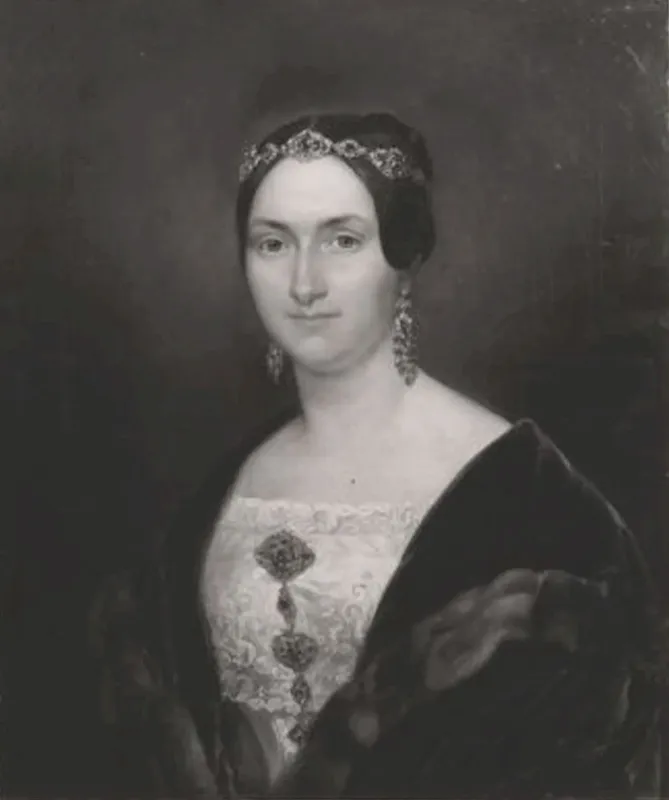 Portrait of Hortense Josephine Constance Beyen - Louis Brüls - 1850