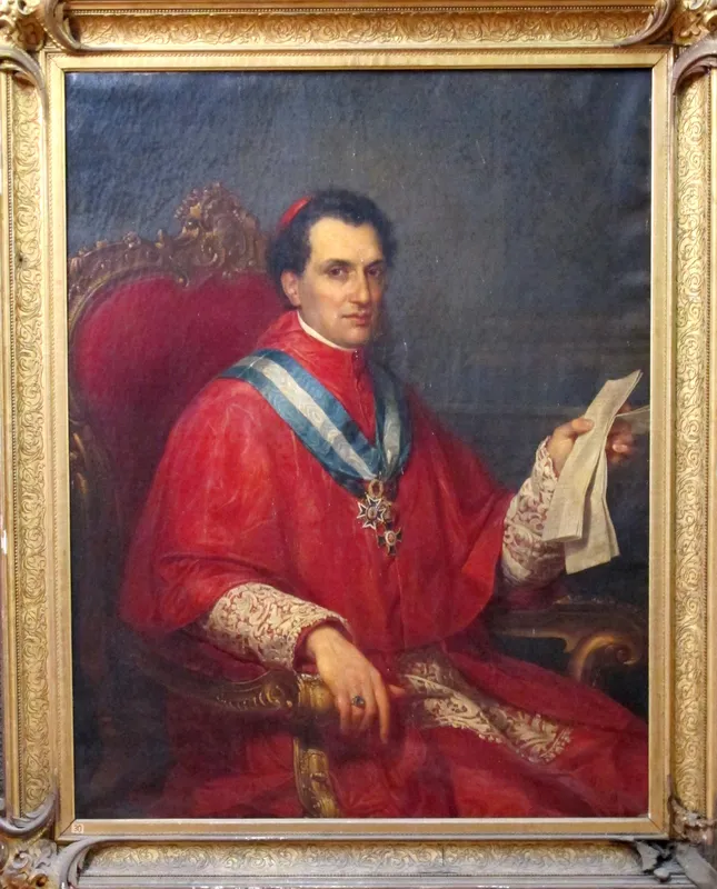 Portrait of Cardinal Antonelli - Louis Brüls - 1861