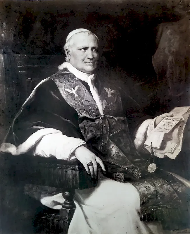 Portrait of Pius IX - Louis Brüls - 1864