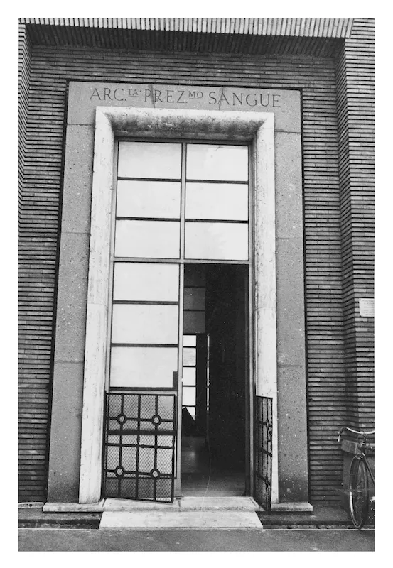 Entrance to the Cappella dell'Arciconfraternita del Preziosissimo Sangue