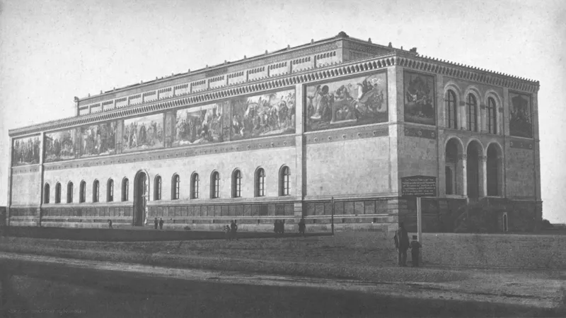 Litografia della Neue Pinakothek