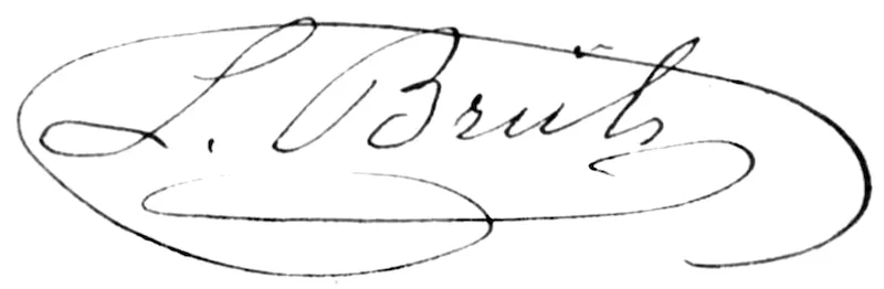 Firma di Louis Brüls